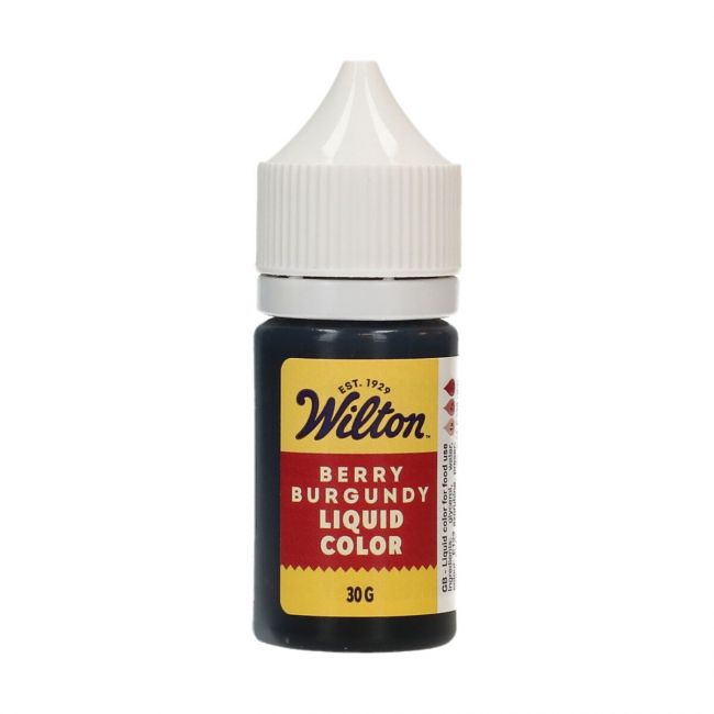 Wilton liquid Lebensmittelfarbe Berry Burgundy 30g