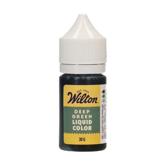 Wilton liquid Lebensmittelfarbe Dunkelgrün 30g