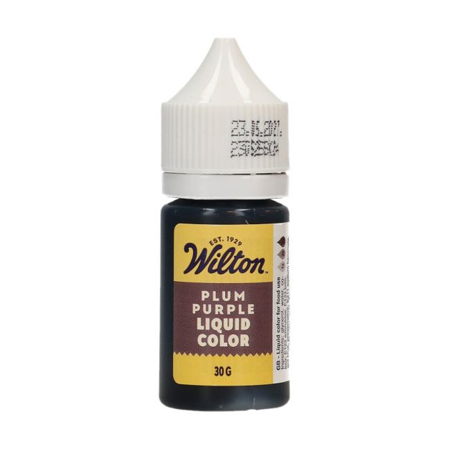 Wilton liquid Lebensmittelfarbe Plum Purple 30g