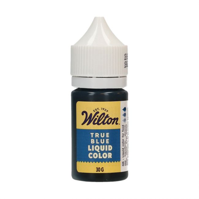 Wilton liquid Lebensmittelfarbe True Blau 30g