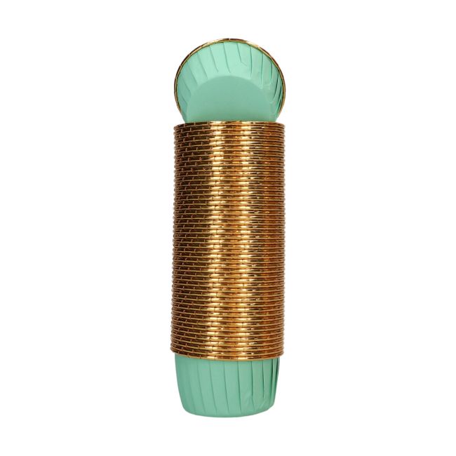 Wilton stabile Muffinförmchen Aqua - 50 Stk.