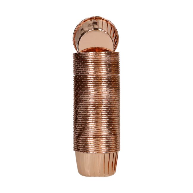 Wilton stabile Muffinförmchen Vintage Gold - 50 Stk.