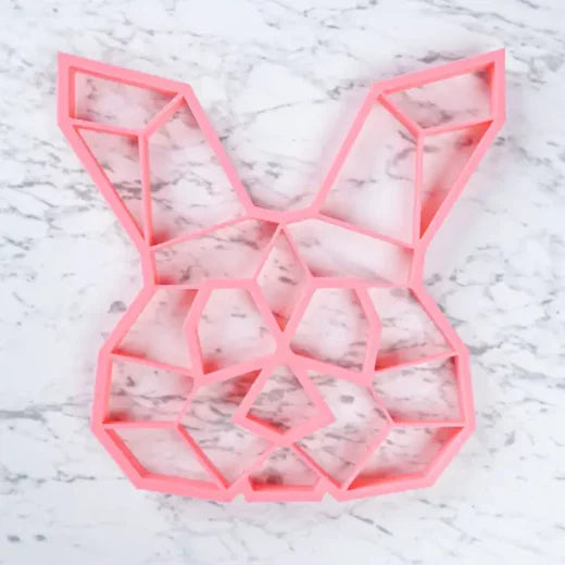 Custom Cookie Cutters – Bikkie Smalls – Geo Bunny