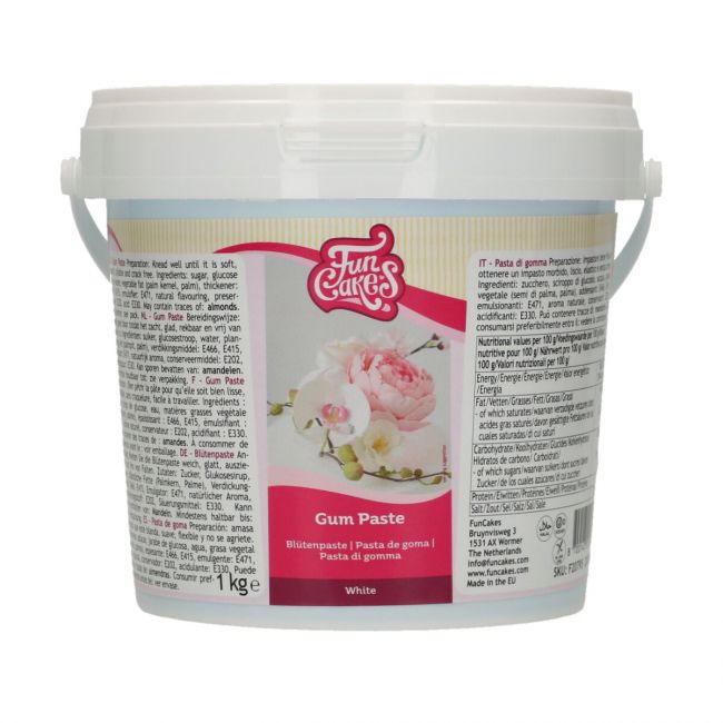 FunCakes Blütenpaste Gum Paste 1kg