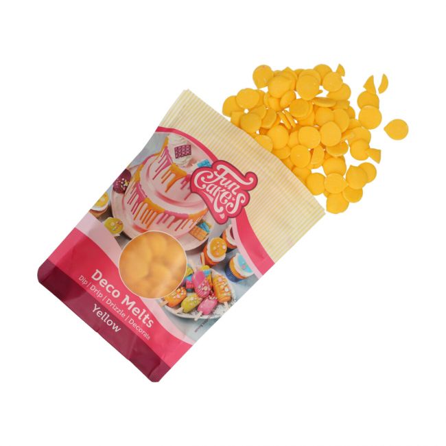 FunCakes Deco Melts Gelb 250g