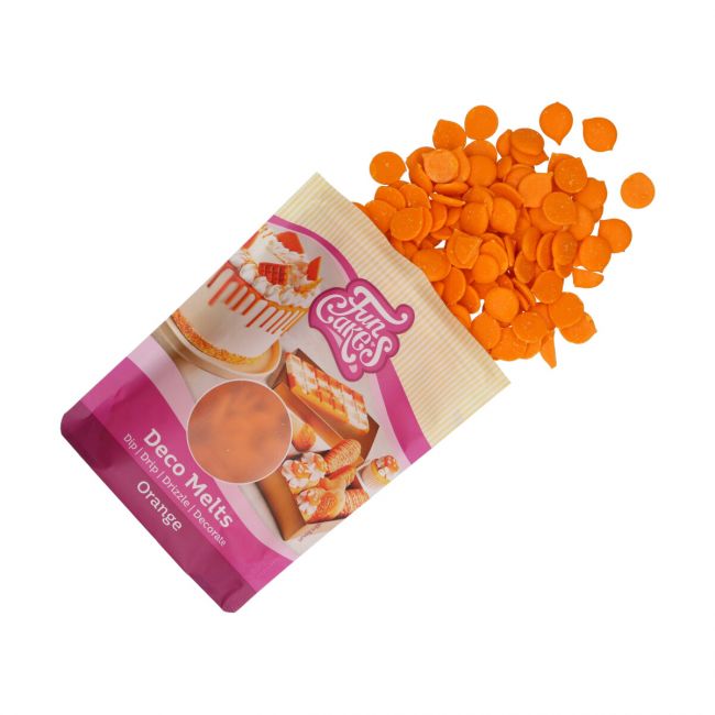 FunCakes Deco Melts Orange 250g