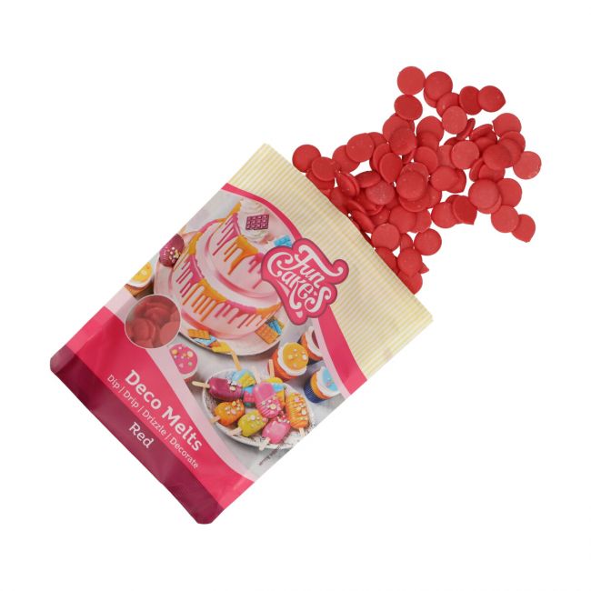 FunCakes Deco Melts Rot 250g