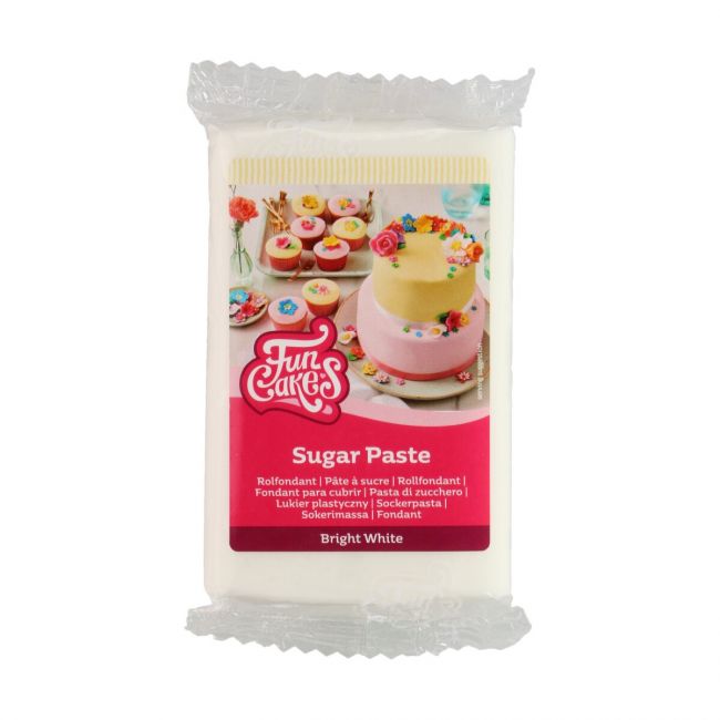 FunCakes Fondant Bright White 250g