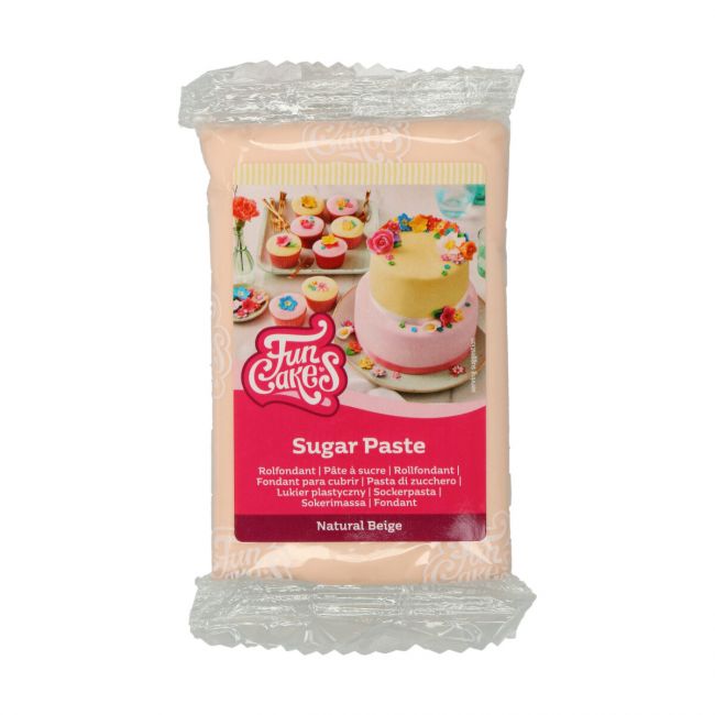 FunCakes Fondant Natural Beige 250g