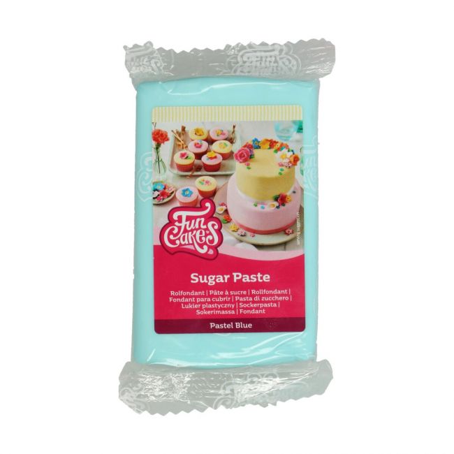 FunCakes Fondant Pastel Blue 250g