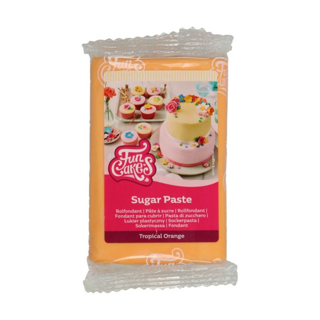 FunCakes Fondant Tropical Orange 250g