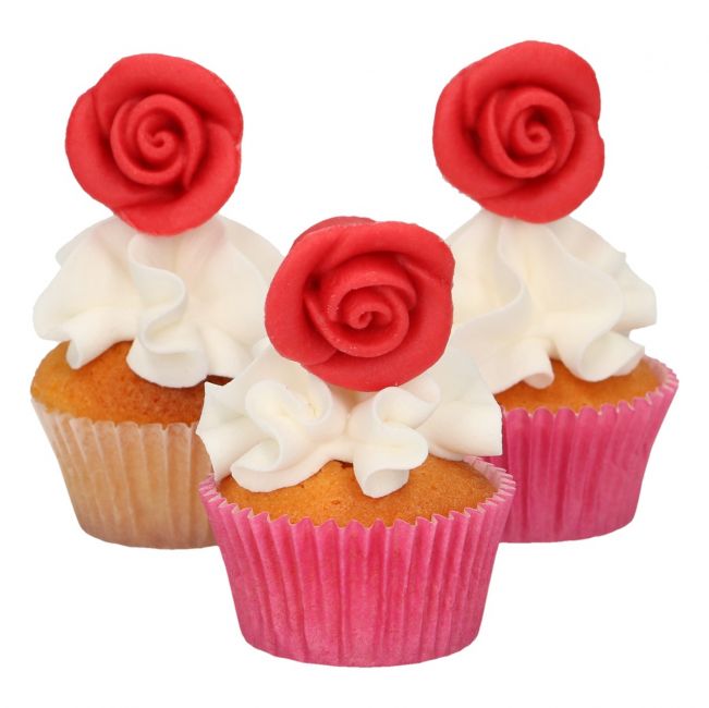 FunCakes Marzipan Dekor Rosen