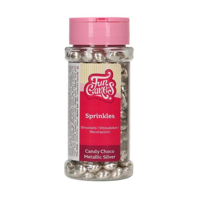 FunCakes Schokolinsen Silber 80g