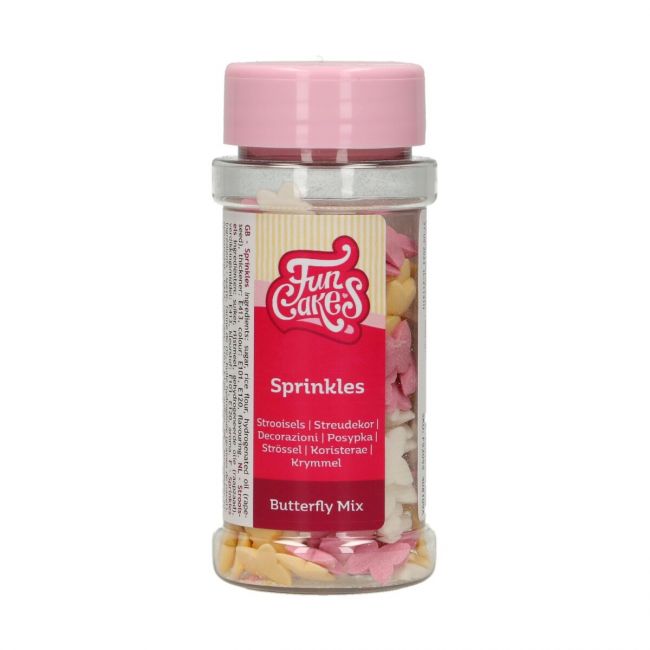 FunCakes Zuckerstreusel Schmetterlinge 50g