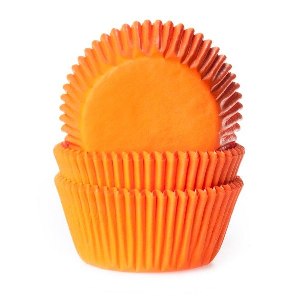 HoM Muffinförmchen Orange 50 Stk.