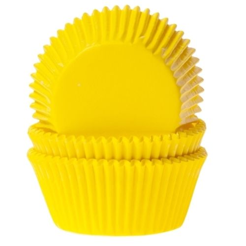 HoM Muffinförmchen Yellow 50 Stk.