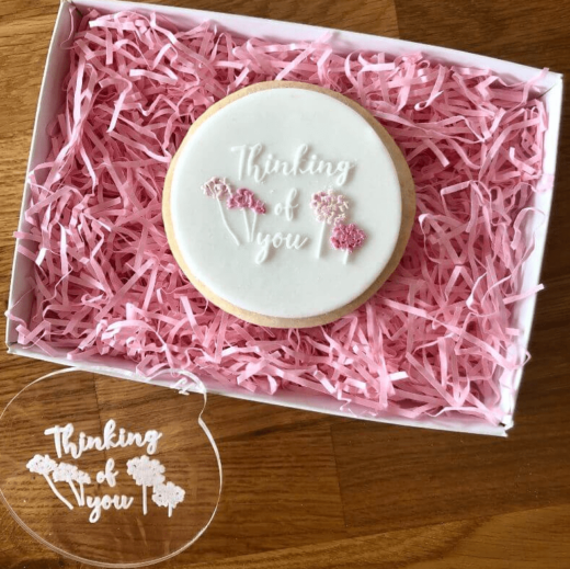 LissieLou Fondant Stempel Dandelion Thinking of you