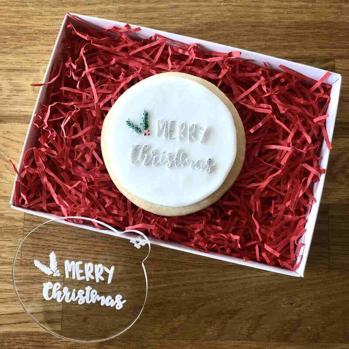 LissieLou Fondant Stempel Merry Christmas