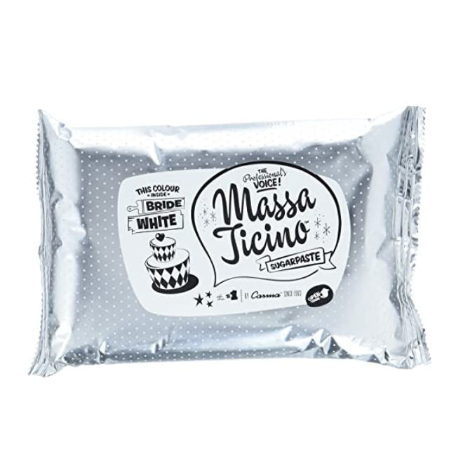 Massa Ticino Fondant Bride White 1kg