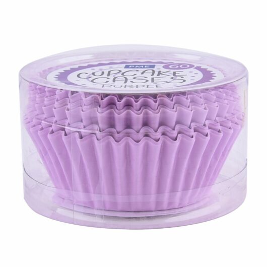 PME Muffinförmchen Violet 60 Stk.