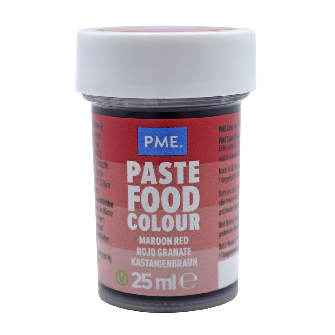 PME Pastenfarbe Rot Maroon Red 25g
