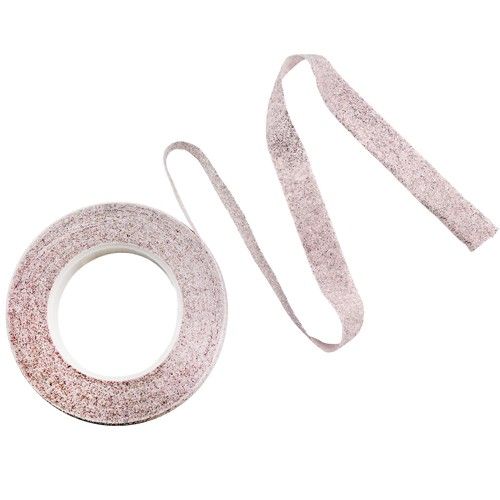 PME Floristenband Glitzer Pink