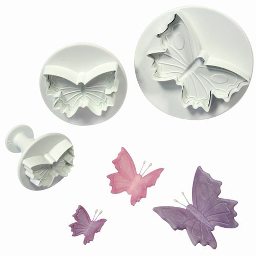 PME Fondant Ausstecher 3’er Set Schmetterling