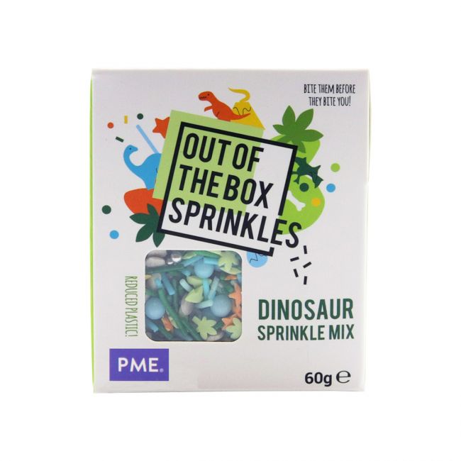 PME Out of the Box Sprinkles Dinosaur 60g