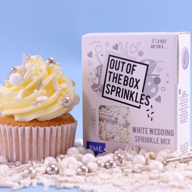 PME Out of the Box Sprinkles White Wedding