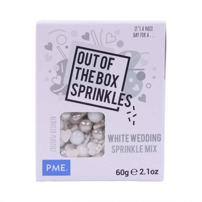 PME Out of the Box Sprinkles White Wedding