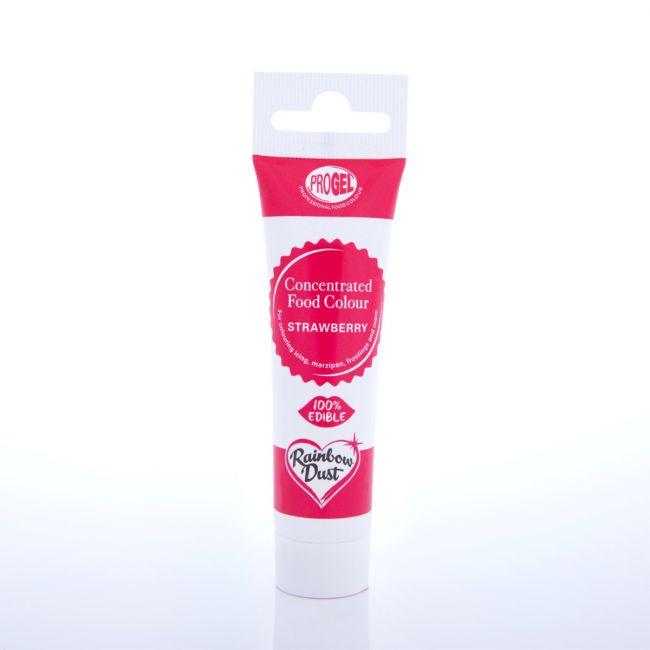 Rainbow Dust ProGel® Gelfarbe Strawberry 25g