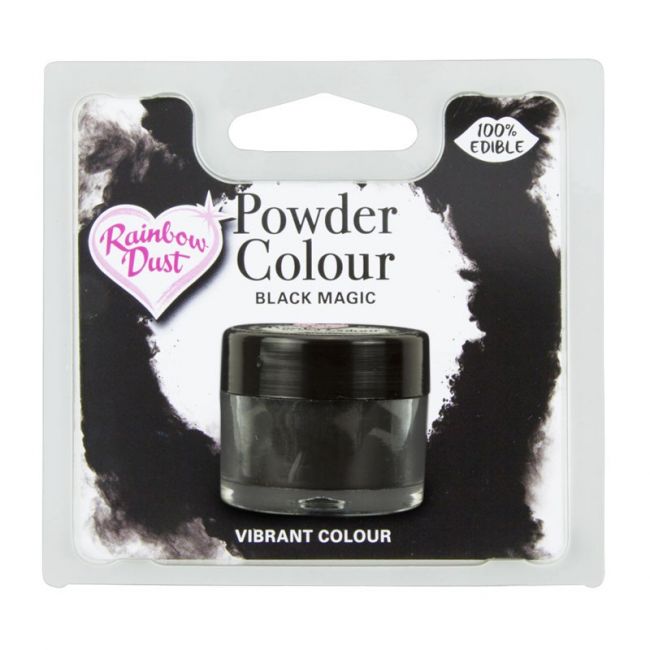 Rainbow Dust Puderfarbe Black Magic