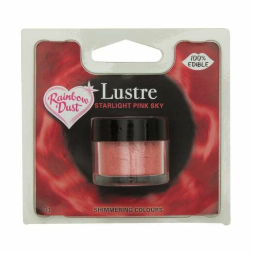 Rainbow Dust essbarers Glitzerpuder Pink Sky