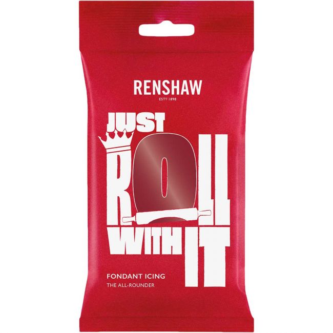 Renshaw Fondant Ruby Red 250g