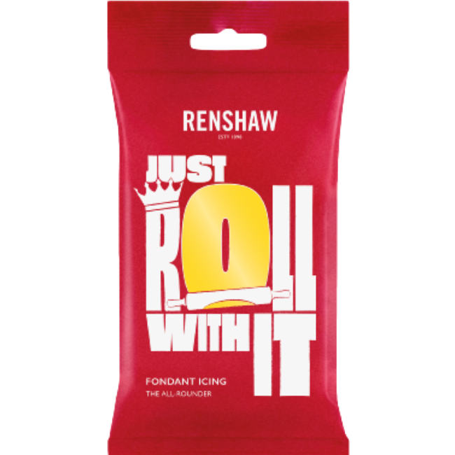 Renshaw Fondant Yellow 250g