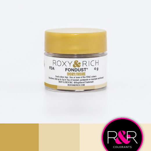 Roxy & Rich Fondust Puderfarbe Ivory 4g