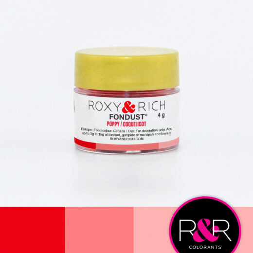Roxy & Rich Fondust Puderfarbe Poppy 4g