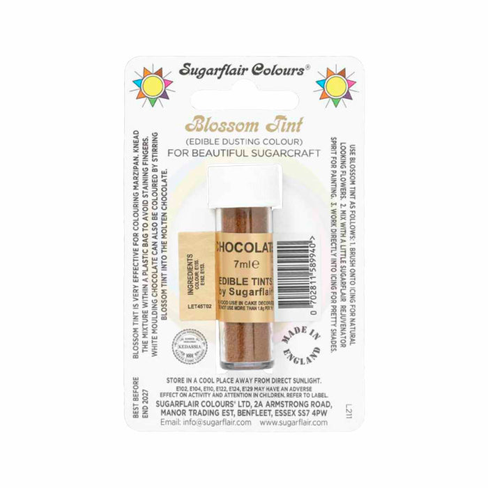 Sugarflair Puderfarbe Chocolate 7ml