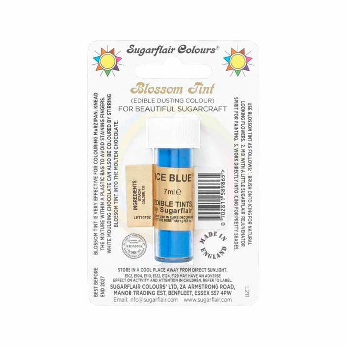 Sugarflair Puderfarbe Ice Blue 7ml