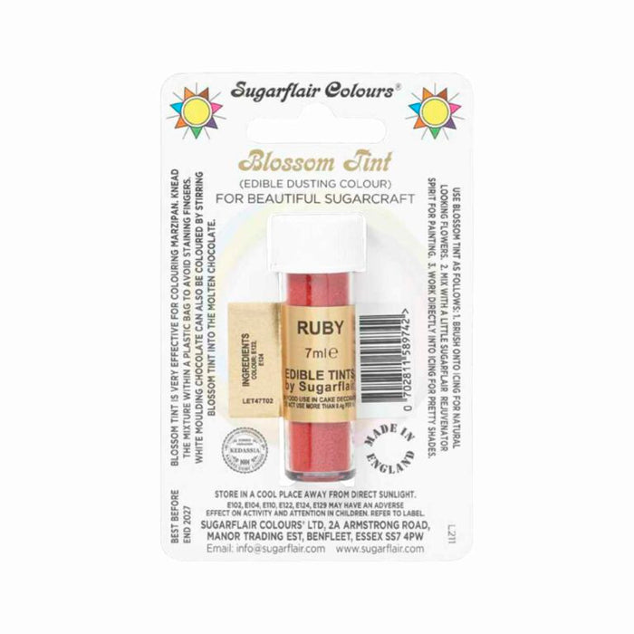 Sugarflair Puderfarbe Ruby 7ml