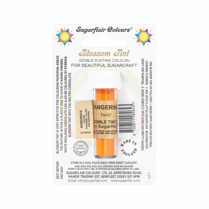 Sugarflair Puderfarbe Tangerine 7ml