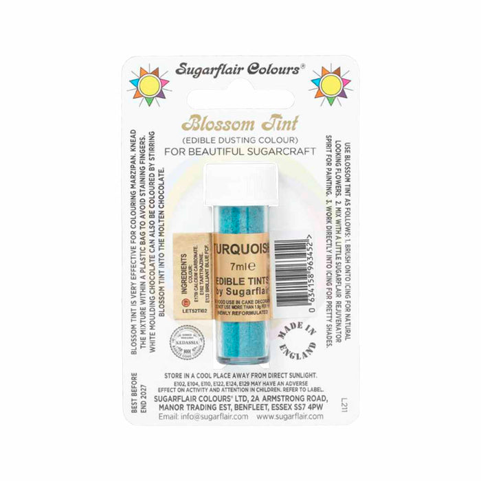 Sugarflair Puderfarbe Turquoise 7ml