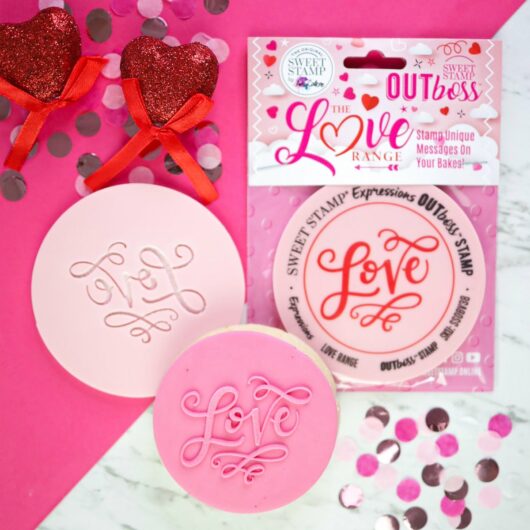 Sweet Stamp Fondant Stempel – Love – Outboss