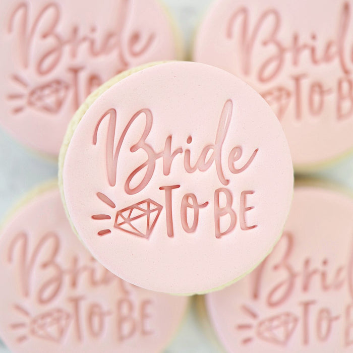 Sweet Stamp Fondant Stempel – Bride to be – Emboss