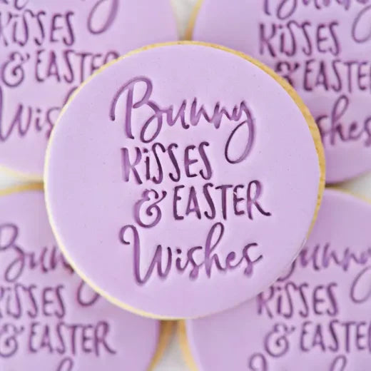 Sweet Stamp Fondant Stempel – Bunny Kisses & Easter Wishes – Emboss