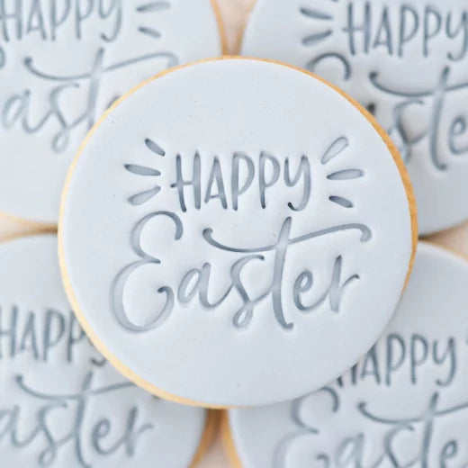 Sweet Stamp Fondant Stempel – Happy Easter – Emboss