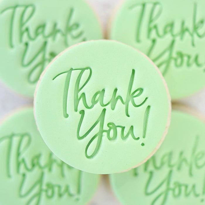 Sweet Stamp Fondant Stempel – Thank you – Emboss