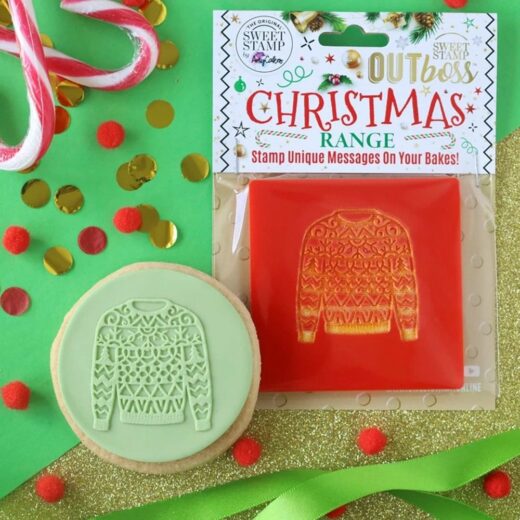 Sweet Stamp Fondant Stempel – Weihnachts Pullover – Outboss
