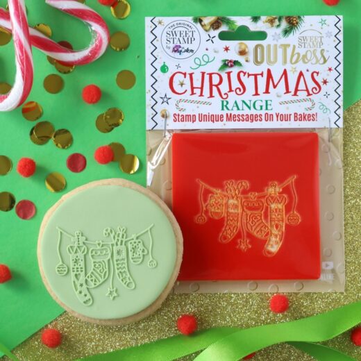 Sweet Stamp Fondant Stempel – Weihnachts Socken – Outboss