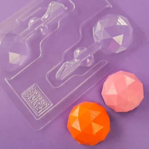 Sweet Stamp Mould Geo Ball